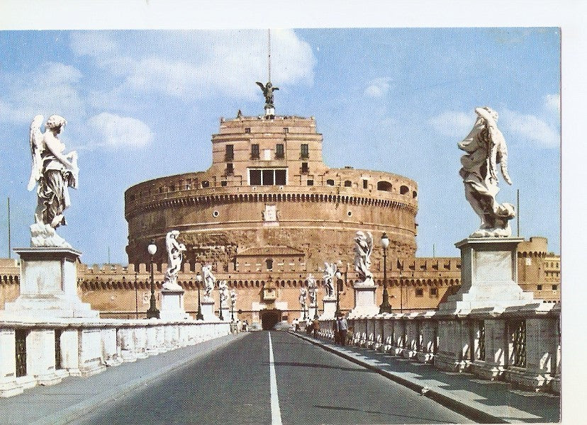 Postal 035632 : Roma. Sant Angelo Brdige and Castle