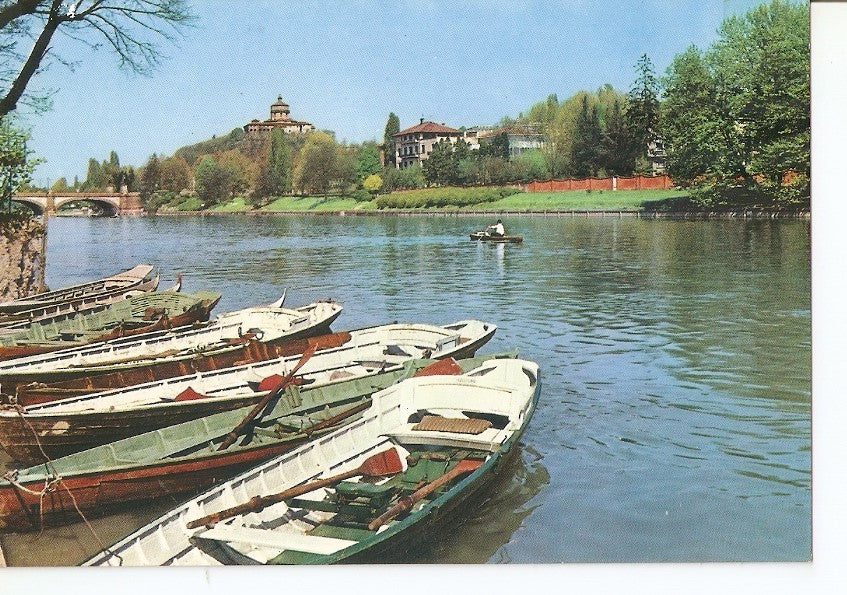 Postal 035633 : Torino. The river Po and Mount Cappuccini