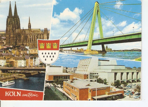 Postal 035640 : Koln Am Rhein. Dom Severinsbrucke Opernhaus