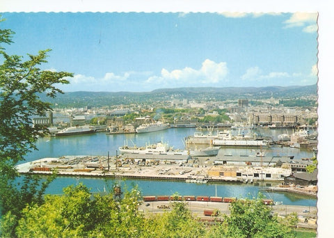 Postal 035653 : Oslo Norway. Utsikt Fra Ekeberg