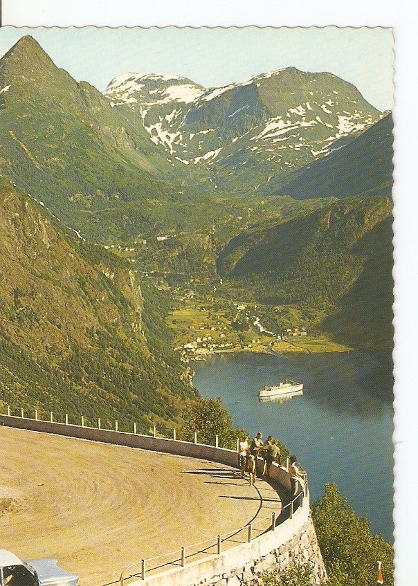 Postal 035654 : Norge Norway Geiranger