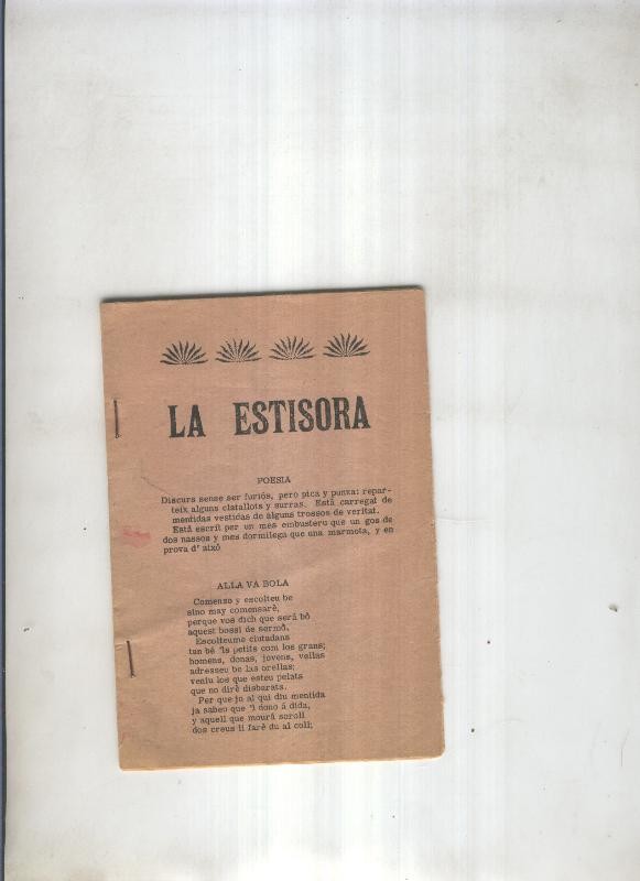 La estisora, primera, segunda y tercera parte