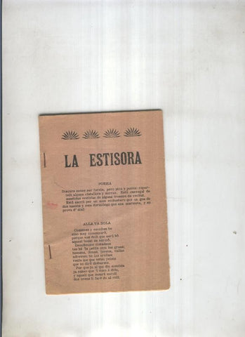 La estisora, primera, segunda y tercera parte