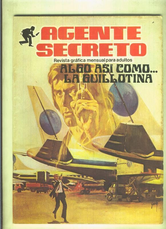 Agente Secreto numero 07 (numerado 3 en interior cubierta)