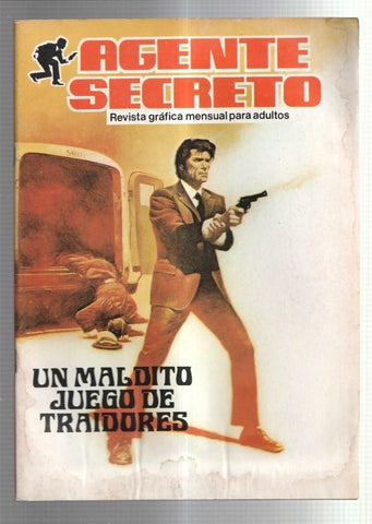 Agente Secreto numero 08 (numerado 2 en interior cubierta)
