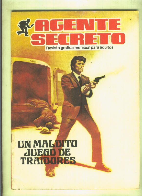 Agente Secreto numero 08 (numerado 3 en interior cubierta)