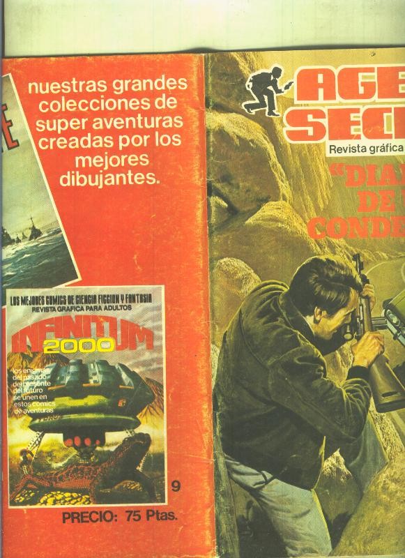Agente Secreto numero 09 (numerado 4 en interior cubierta)