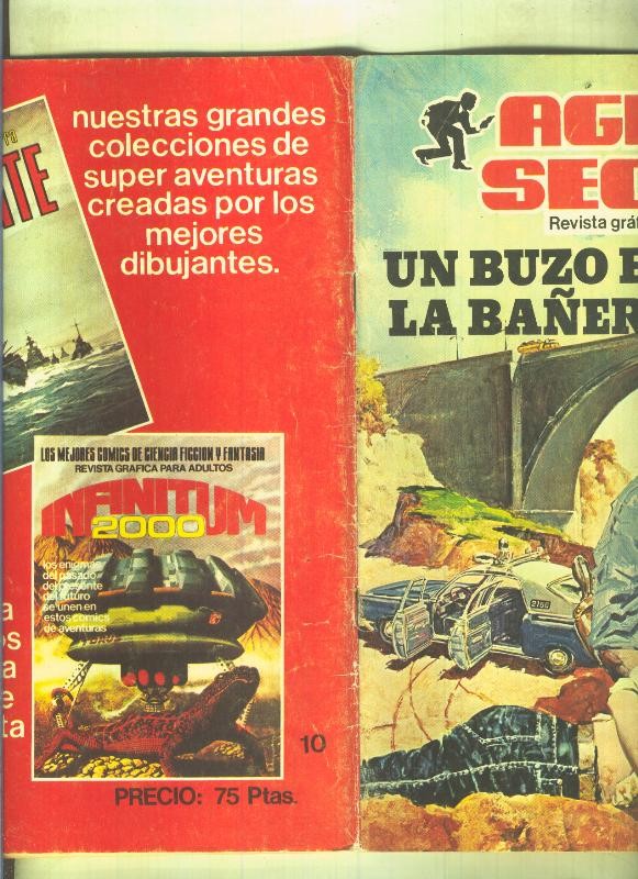 Agente Secreto numero 10 (numerado 4 en interior cubierta)
