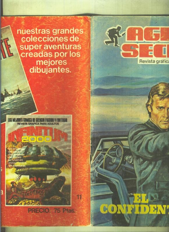 Agente Secreto numero 11 (numerado 2 en interior cubierta)