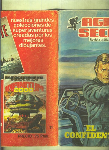 Agente Secreto numero 11 (numerado 2 en interior cubierta)