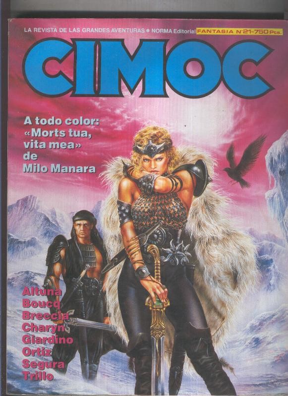 Cimoc retapado fantasia numero 21