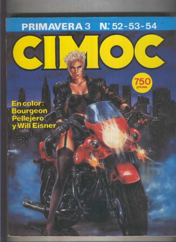 Cimoc revista retapado numeros 052 al 054
