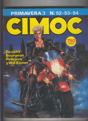 Cimoc revista retapado numeros 052 al 054