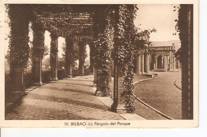 Postal 024807 : La Pergola del Parque. Bilbao