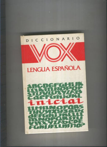 Diccionario VOX Lengua Española inicial