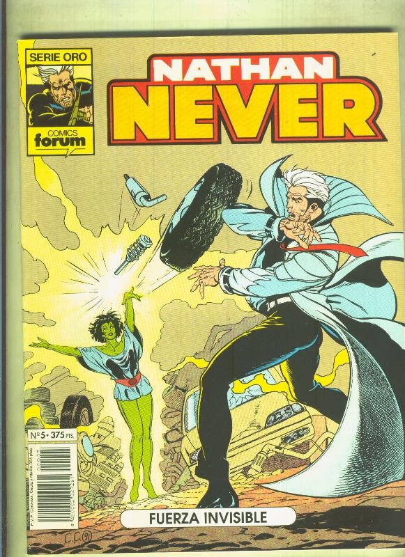 Nathan Never volumen 05: Fuerza invisible