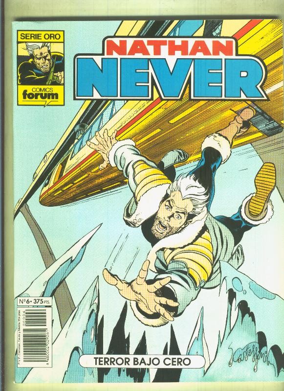 Nathan Never volumen 06: Terror bajo cero