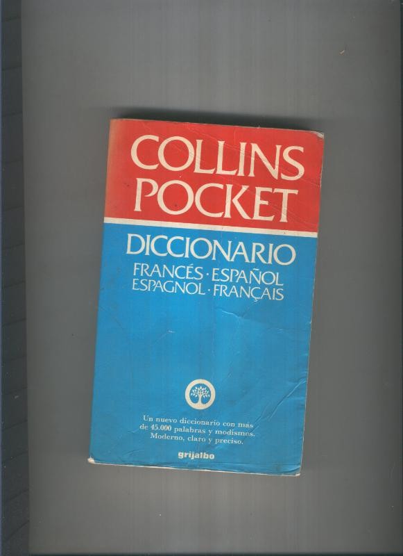 Collins Pocket Diccionario Frances.Español, Espagnol Français