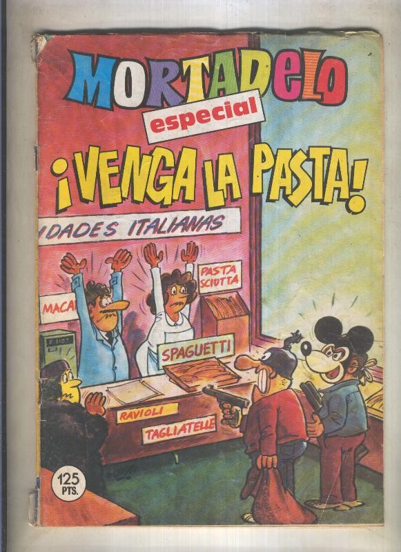 Mortadelo Especial numero 184: Venga la pasta (numerado 4 en la trasera)