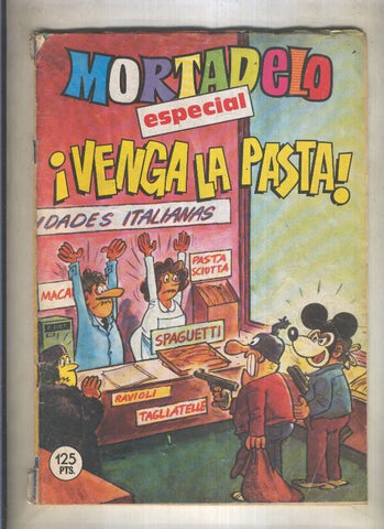 Mortadelo Especial numero 184: Venga la pasta (numerado 4 en la trasera)