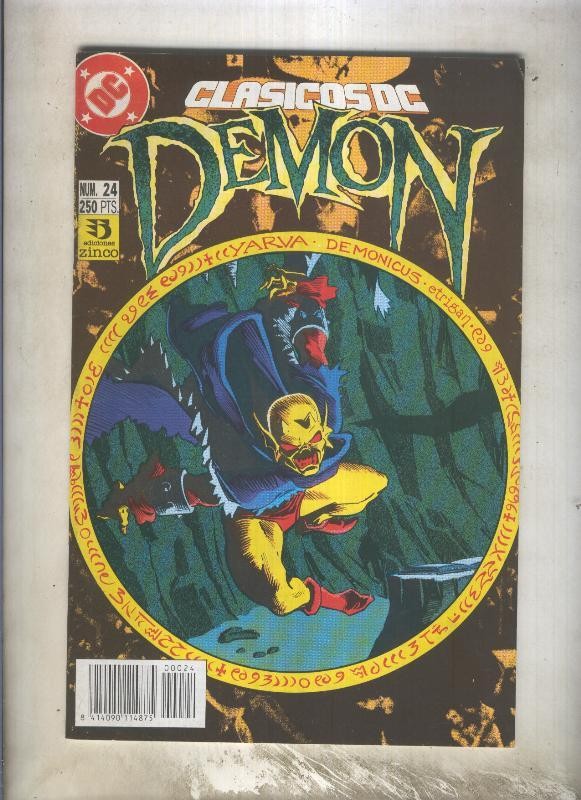Clasicos DC numero 24: Demon (numerado 1 en interior cubierta)