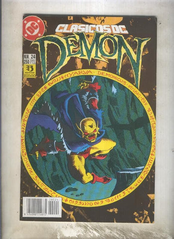 Clasicos DC numero 24: Demon (numerado 1 en interior cubierta)