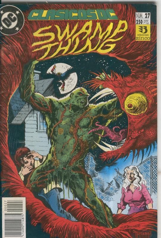 Clasicos DC numero 27: Swamp Thing (La cosa del pantano) (numerado 1 en interior cubierta)