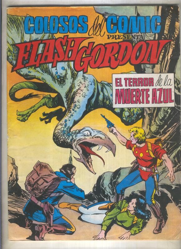 Flash Gordon serie Colosos del Comic numero 06: El terror de la muerte azul