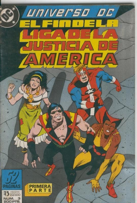 Universo DC numero 03: Liga de la Justicia de America