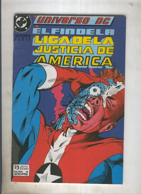 Universo DC numero 04: Liga de la Justicia de America