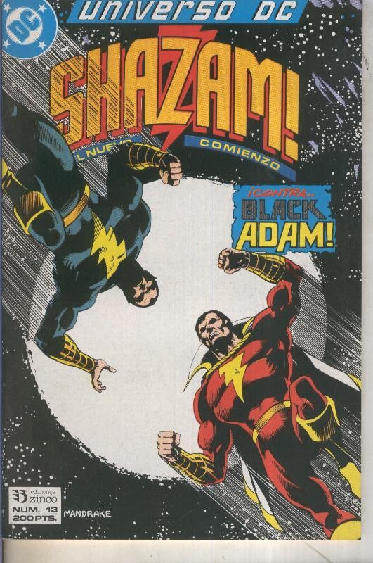 Universo DC numero 13: Shazam el nuevo comienzo