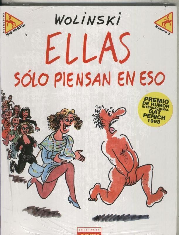 Me Parto numero 03: Ellas solo piensan en eso (con precinto original editorial)