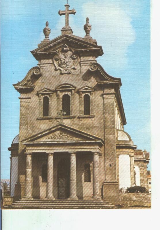 Postal 014393: Iglesia de la misericordia en Povoa de Varzim, Portugal