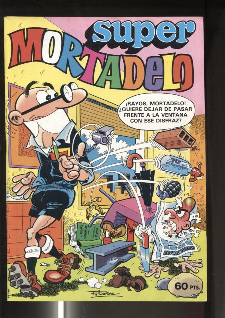 Super Mortadelo numero 118: (numerado 1 en trasera)