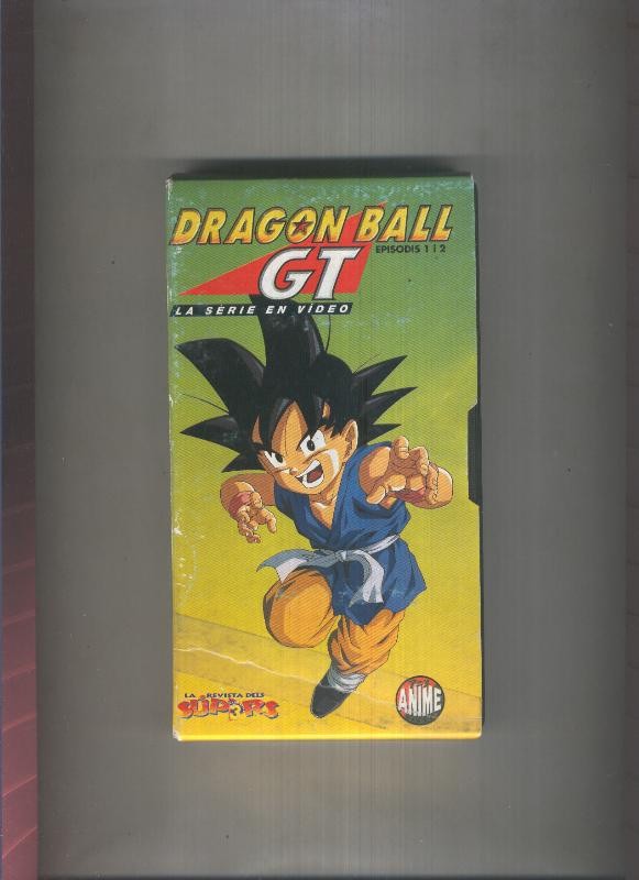 Video VHS MANGA: Dragon Ball GT episodis 1 i 2