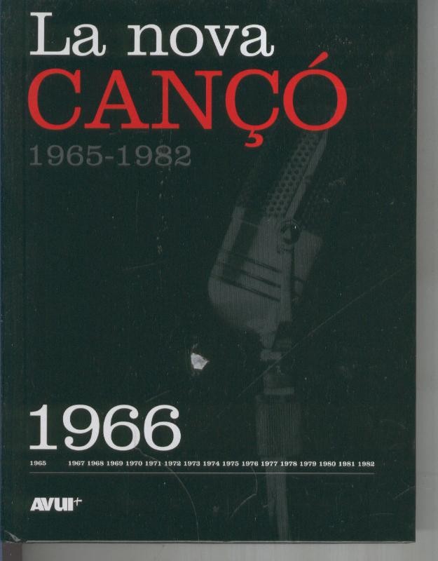 Libro con CD, LA NOVA CANCO 1965-1982: Ejemplar dedicado al 1966