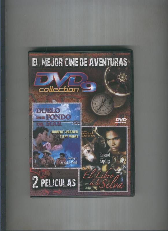 DVD: El libro de la Selva y Duelo en el fondo del Mar.