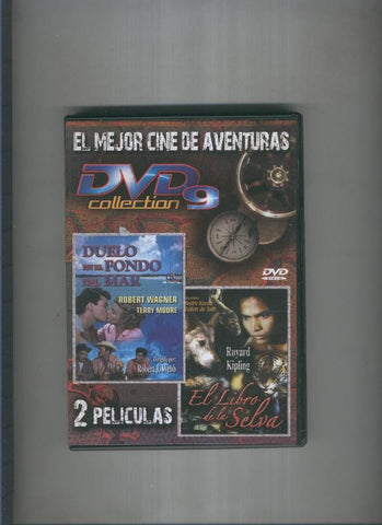 DVD: El libro de la Selva y Duelo en el fondo del Mar.