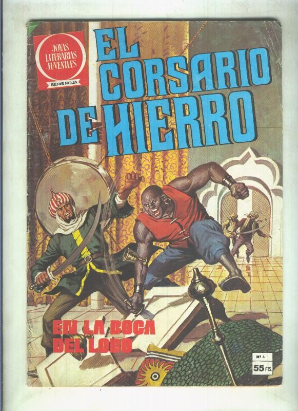 Joyas Literarias Juveniles numero 04: El corsario de hierro (numerada 2 en interior cubierta)