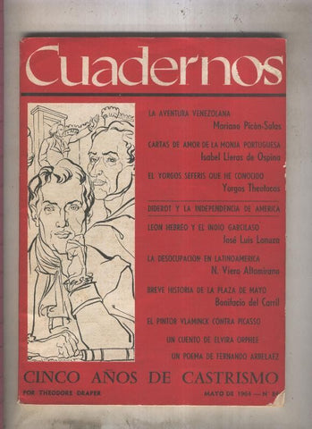 Cuadernos: la revista mensual de America Latina numero 84