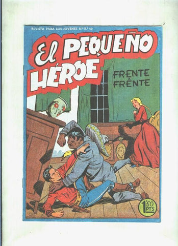 Facsimil: El Pequeño Heroe numero 016: Frente a frente