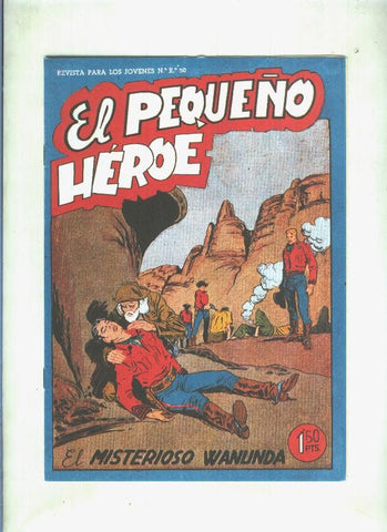 Facsimil: El Pequeño Heroe numero 028: El misterioso Wanunda