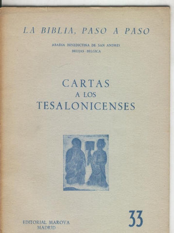 Cartas a los Tesalonicenses numero 33