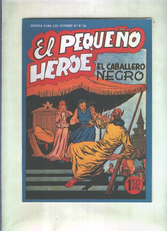 Facsimil: El Pequeño Heroe numero 037: El caballero negro