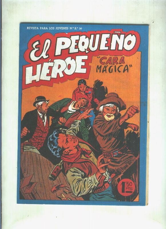 Facsimil: El Pequeño Heroe numero 049: Cara magica