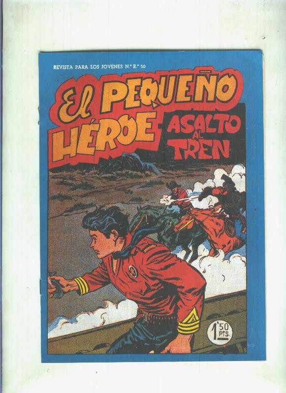 Facsimil: El Pequeño Heroe numero 059: Asalto al tren