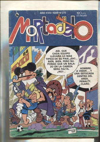 Super Mortadelo numero 275: Paco Tecla y Lafayette, Ricky y los desahuciados