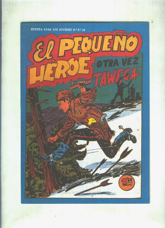 Facsimil: El Pequeño Heroe numero 076: Otra vez Tawega