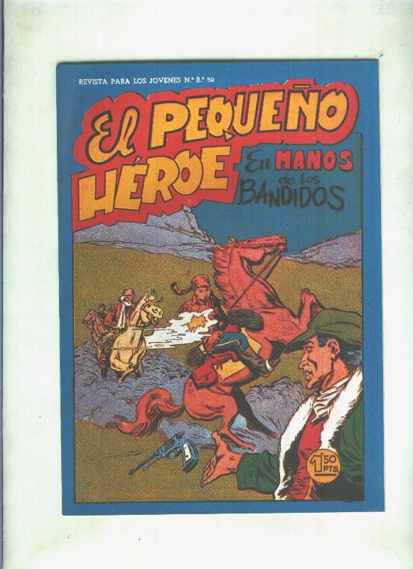 Facsimil: El Pequeño Heroe numero 077: En manos de los bandidos