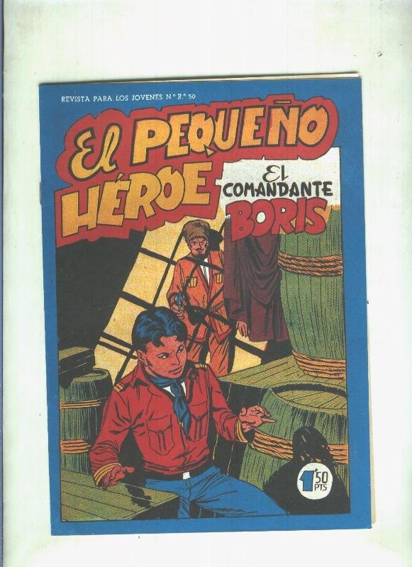 Facsimil: El Pequeño Heroe numero 082: El comandante Boris